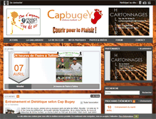 Tablet Screenshot of capbugey.com